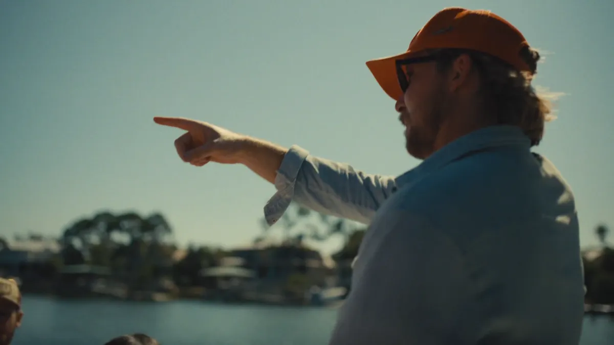 Frame from I Ain't Saying - Official Music Video