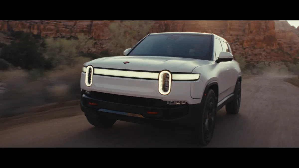 Frame from Rivian, Rivian