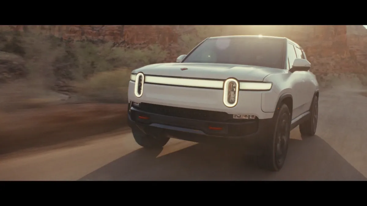 Frame from Rivian