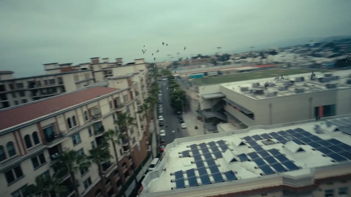 Frame from A7c - Launch Film