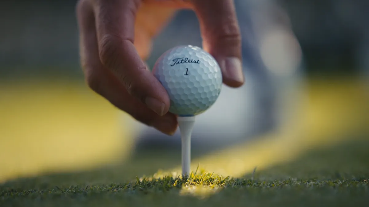 Frame from Number One Ball in Golf, Titleist